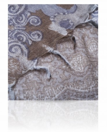 Палантин Женский W-GEOMETRIC/GREY